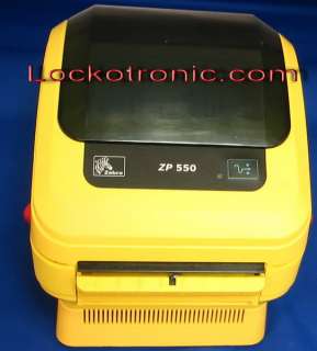 Zebra ZP 550 Thermal Label Barcode Printer ZP550  
