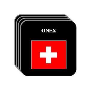  Switzerland   ONEX Set of 4 Mini Mousepad Coasters 