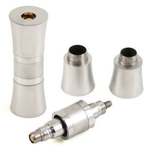 Silver Quadra Cigar Punch with 4 Sizes 