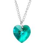   Heart December Birthstone Necklace MADE WITH SWAROVSKI ELEMENTS