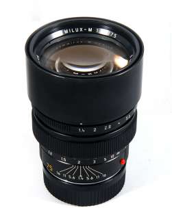 EX+* Leica Summilux M 75mm f/1.4 E60 6 bit *Germany* 75/F1.4  