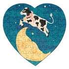 Carsons Collectibles Jigsaw Puzzle Heart of The Cow Jumped Over the 