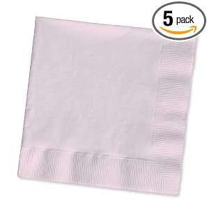 Creative Converting Paper Napkins, 3 Ply Luncheon Size, Classic Pink 