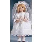   Pack of 2 First Communion Porcelain Girl Dolls with Blonde Hair 12
