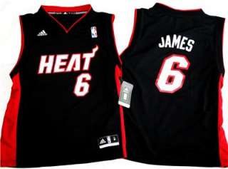 Miami Heat LeBron James Kids Youth Jersey 4T Teenager  