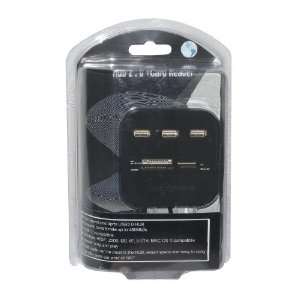 High Speed COMBO All  In One Memory Card Reader With USB 2.0/ 4 PORTS 
