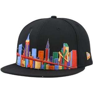   York Yankees Black 59Fifty Multi City Fitted Hat