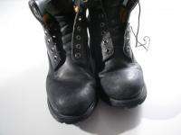 Timberland Work Boots Black Leather Mens 10M 10 M  