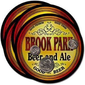  Brook Park, OH Beer & Ale Coasters   4pk 