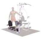 Body Solid Oly Bench with Leg Developer