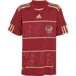  adidas Russia Youth Red Home Performance Soccer Jersey 