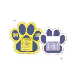   magnet for school schedules and sport calendars.