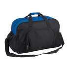Nissun Brand New Duffle Bag Deluxe Gym Duffel Bag in Royal and Black