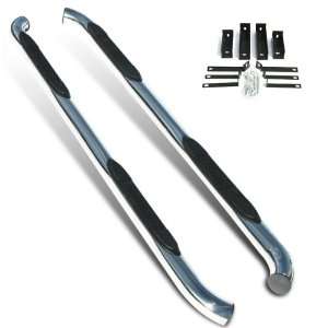   Stainless Side Step Nerf Bars : Nissan Rogue 2008   2010: Automotive