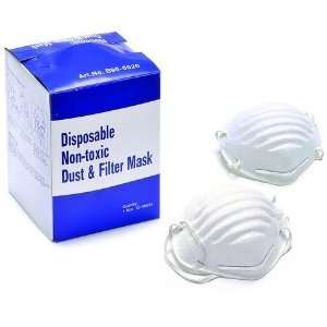  White Nuisance Dust Mask  Double Strap Case Pack 20 