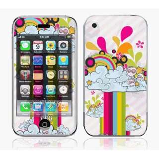   iPhone 3G Skin Decal Sticker   Rainbow In The Sky~ 