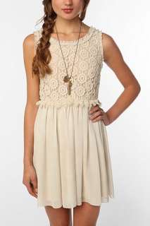 UrbanOutfitters > Staring at Stars Crochet Top Dress