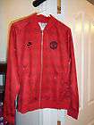 BNWT NIKE Manchester United Jacket Red checker Size Small S soccer