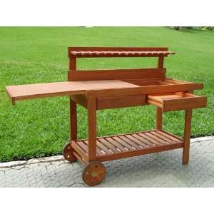  Potting Bench: Patio, Lawn & Garden