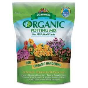  ESPOMA 8 Quart Organic Potting Mix, 6 pack Sold in packs 