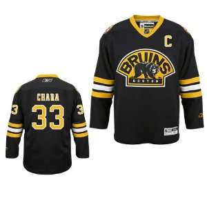  CHARA 33 Boston Bruins Reebok Premier Third NHL Hockey Jersey 