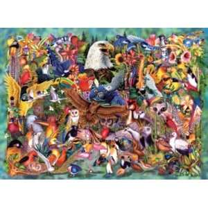  Birds of the World Jigsaw Puzzle 1500 Piece: Toys & Games