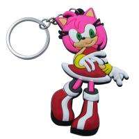 The HEDGEHOG Sonic Amy Key Ring Chain  