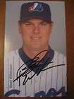 MLB MONTREAL EXPOS PLAYER BRAD WILKERSON AUTOGRAPHED PHOTOCARD 