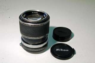nikon 43 86mm f3.5 non AI lens zoom Nikkor manual focus  