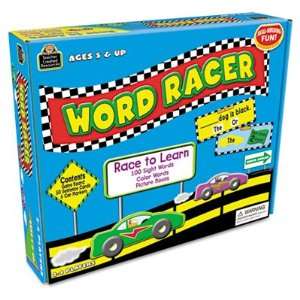    Teacher Created Resources Word Racer Game (7811): Office Products