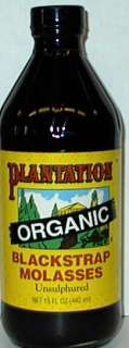 Blackstrap Molasses, Organic , 16 ounce bottle 211580  