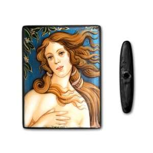   Rectangle Black Onyx   Birth of Venus, by Botticelli