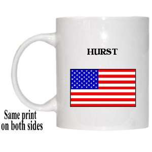  US Flag   Hurst, Texas (TX) Mug 