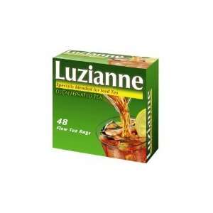 Luzianne Decaffeinated Tea, 48 count Tea Bags  Grocery 