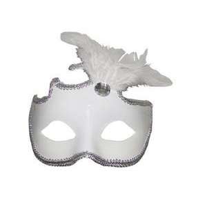   Tanday Black Mardi Gras Harlequin Party Mask #(7035). 