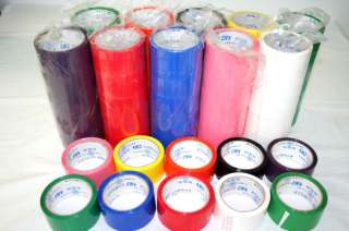LOT Colorful packaging tape for SALE 9 colors 60 rolls  