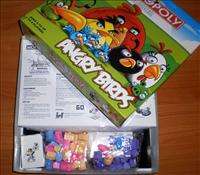Angry Birds Table Board Junior Monopoly Catapult Game Knock on Wood 
