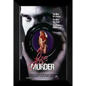  Love & Murder 27x40 FRAMED Movie Poster   Style A 1989 