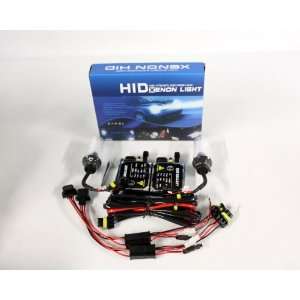  9008 5000k Pure White HID High and Low Beam Bi Xenon Conversion Kit 