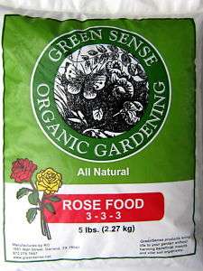 Rose food Organic fertilizer acid plant food 5 lbs  