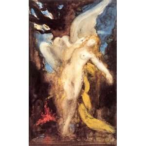 Art, Oil painting reproduction size 24x36 Inch, painting name Leda 