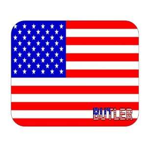  US Flag   Butler, Pennsylvania (PA) Mouse Pad Everything 