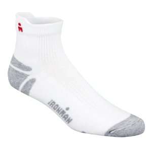  Wigwam Ironman Thunder Pro Quarter Sock: White; LG: Sports 