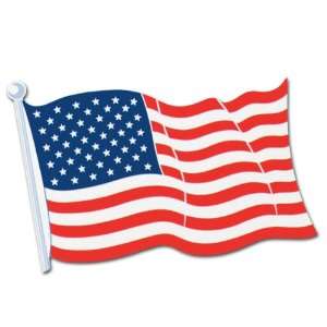   American Flag Cutout Case Pack 120 by DDI 