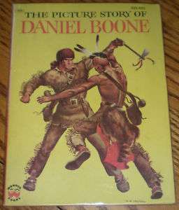 Wonder Books Picture Story of Daniel Boone 2529 VF+  