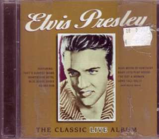 ELVIS PRESLEY THE CLASSIC LIVE ALBUM RARE SEALED CD  
