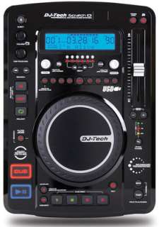 DJ Tech iScratch 101V2 Top Load CD/  Player with DSP & Sampler 