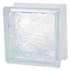 TAFCO WINDOWS 6 in. x 6 in. x 3 1/8 in. Ice Pattern Glass Block 10/CA