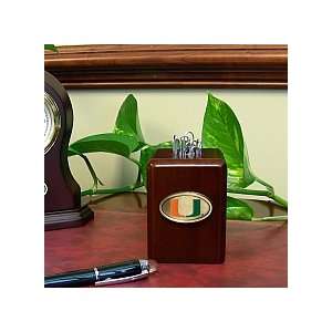   Miami Hurricanes Official Paper Clip Holder: Everything Else
