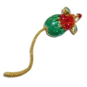  Red & Green Mouse Tac Pin Jewelry